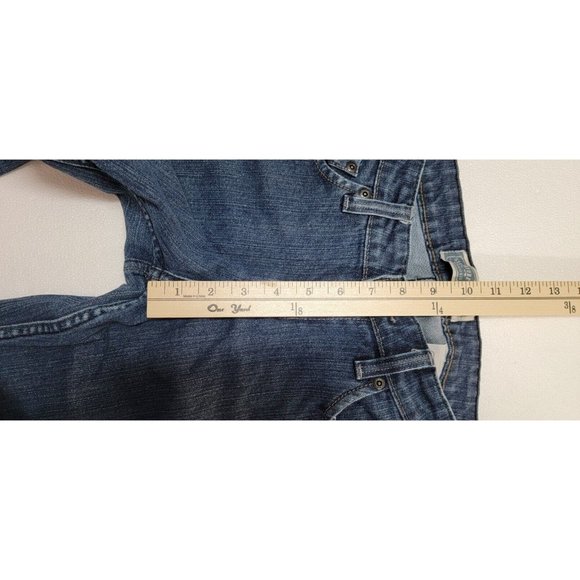 Levi's Signature Women's Blue Jeans Low-Rise Bootcut Leg Misses Sz 4M Medium - Picture 6 of 10